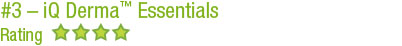 #3 - iQ Derma Essentials | 4 Star Rated